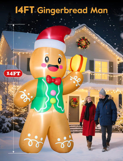 Giant Gingerbread Man Inflatable