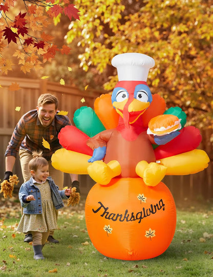 Chef Turkey Inflatable