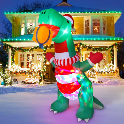Snowman Family Inflatable