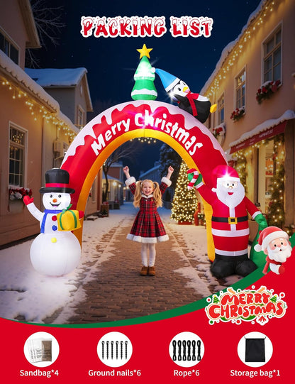 Christmas Archway Inflatable