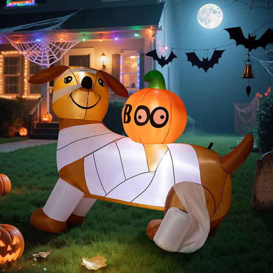 Mummy Dachshund Inflatable