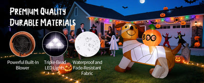 Mummy Dachshund Inflatable