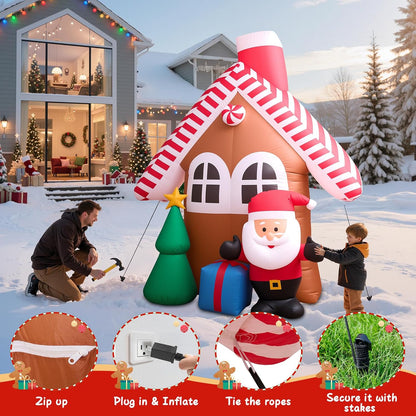 Christmas Candy House Inflatable
