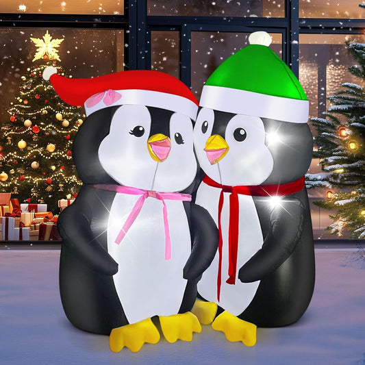 Lovers Penguins Inflatable