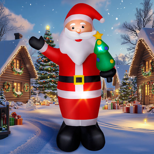 Standing Santa Claus Inflatable