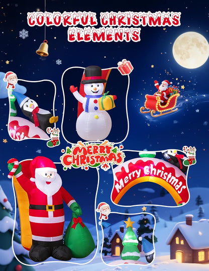 Christmas Archway Inflatable