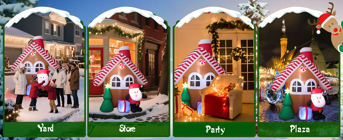 Christmas Candy House Inflatable
