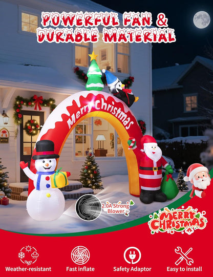 Christmas Archway Inflatable