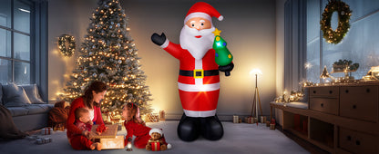 Standing Santa Claus Inflatable