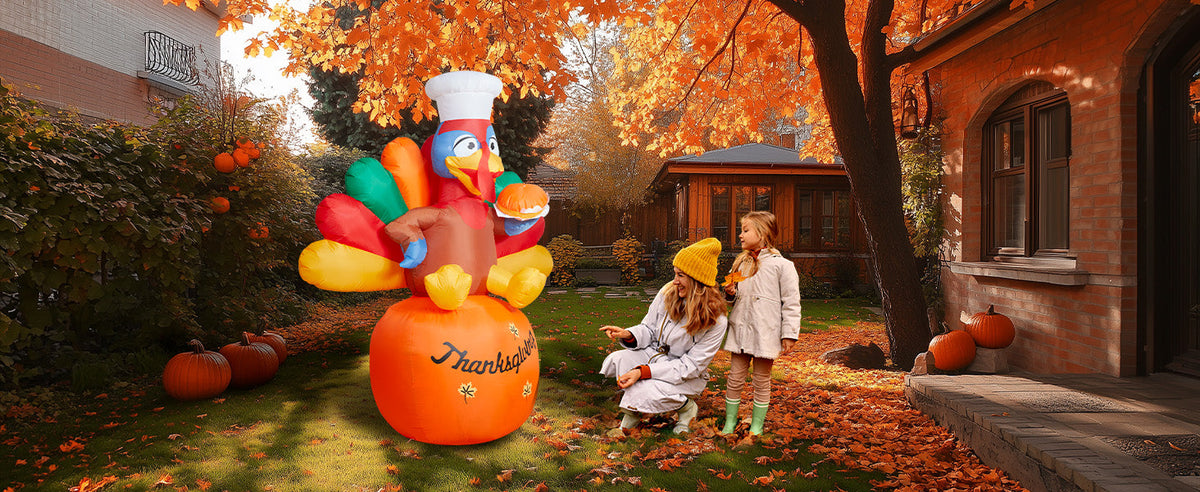 Chef Turkey Inflatable