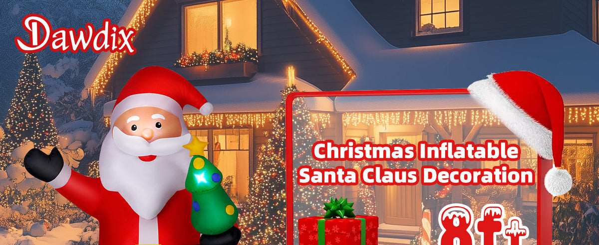 Standing Santa Claus Inflatable