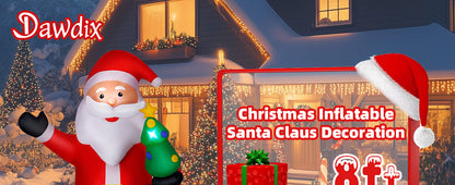 Standing Santa Claus Inflatable