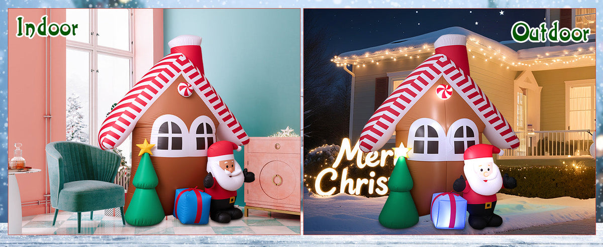Christmas Candy House Inflatable
