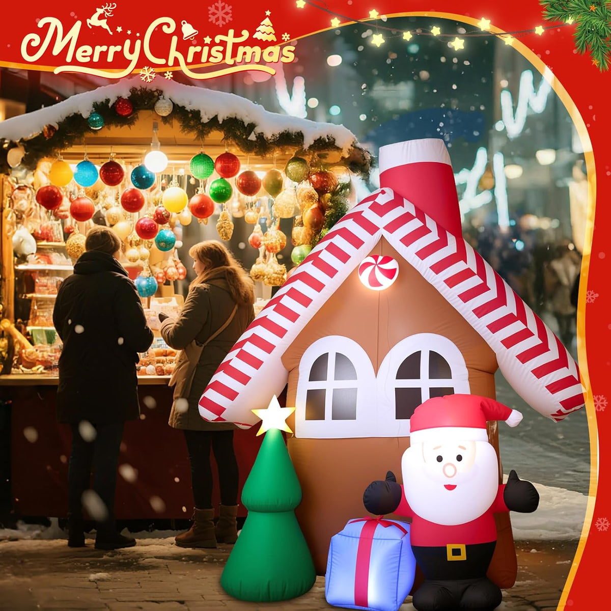 Christmas Candy House Inflatable