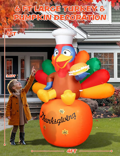 Chef Turkey Inflatable