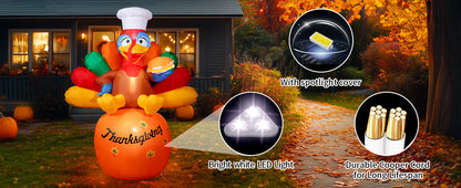 Chef Turkey Inflatable
