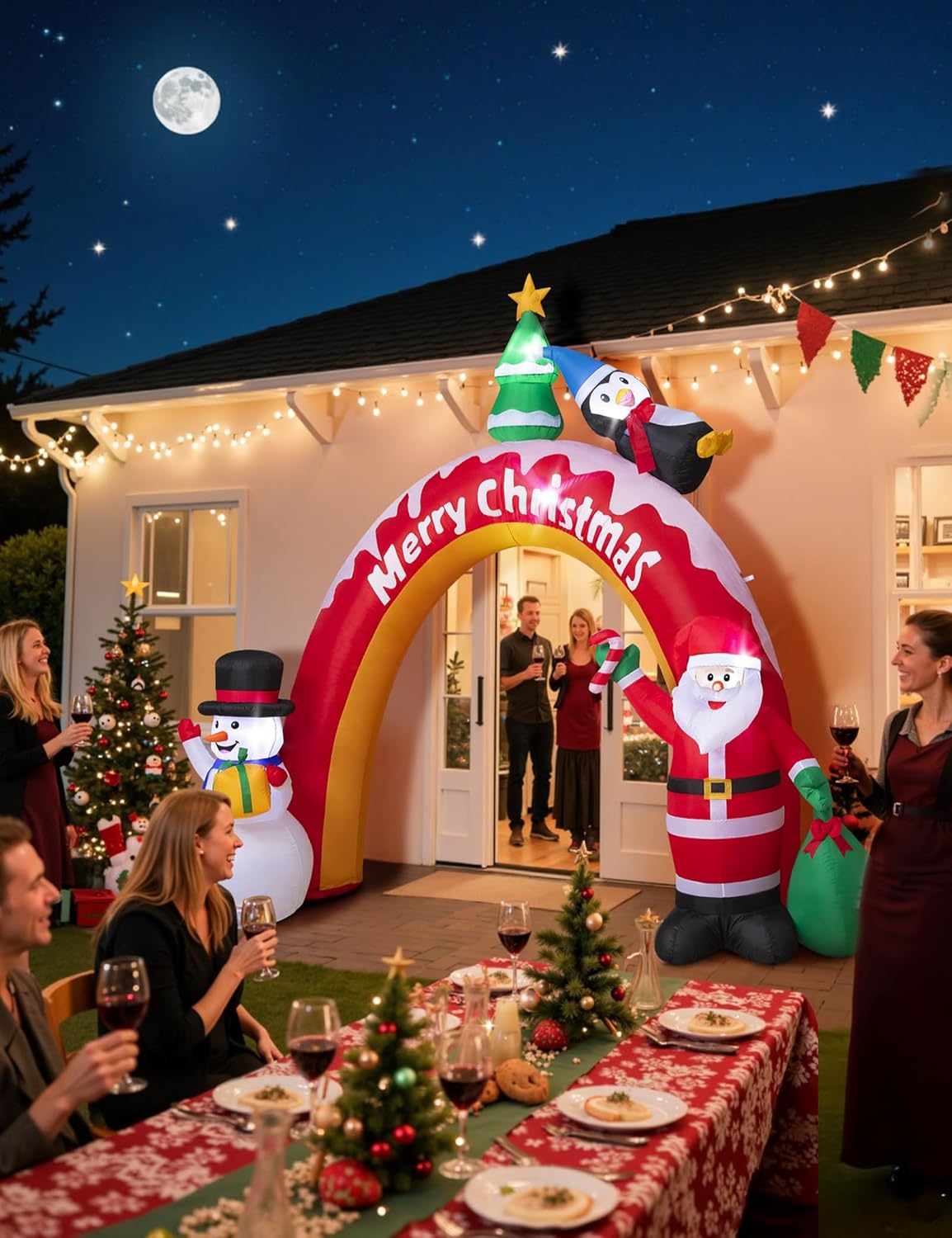 Christmas Archway Inflatable