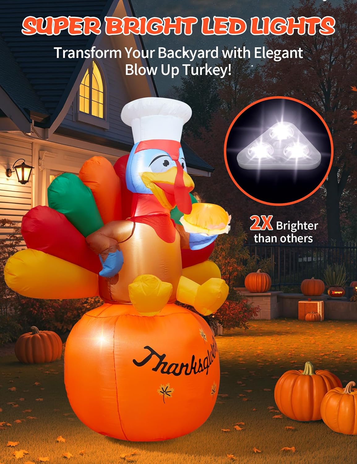 Chef Turkey Inflatable