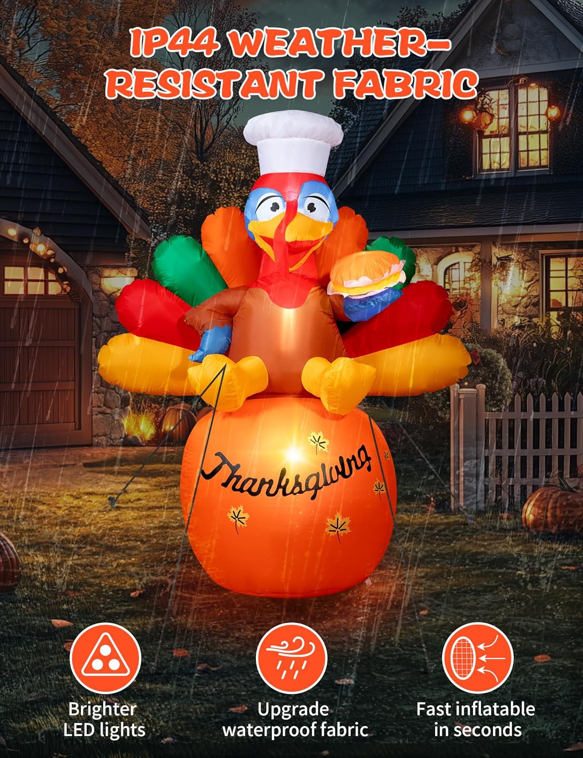 Chef Turkey Inflatable