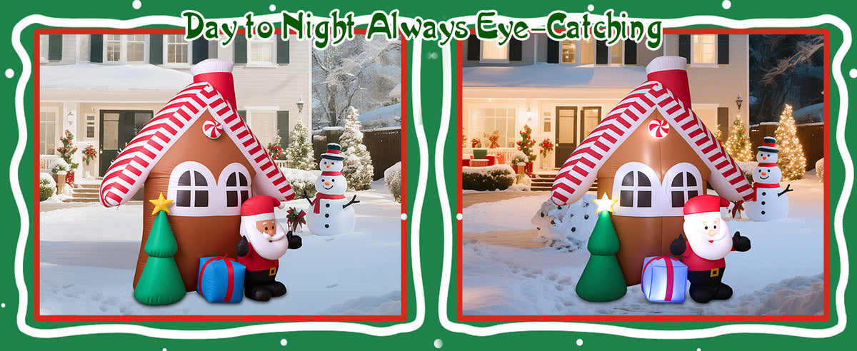 Christmas Candy House Inflatable