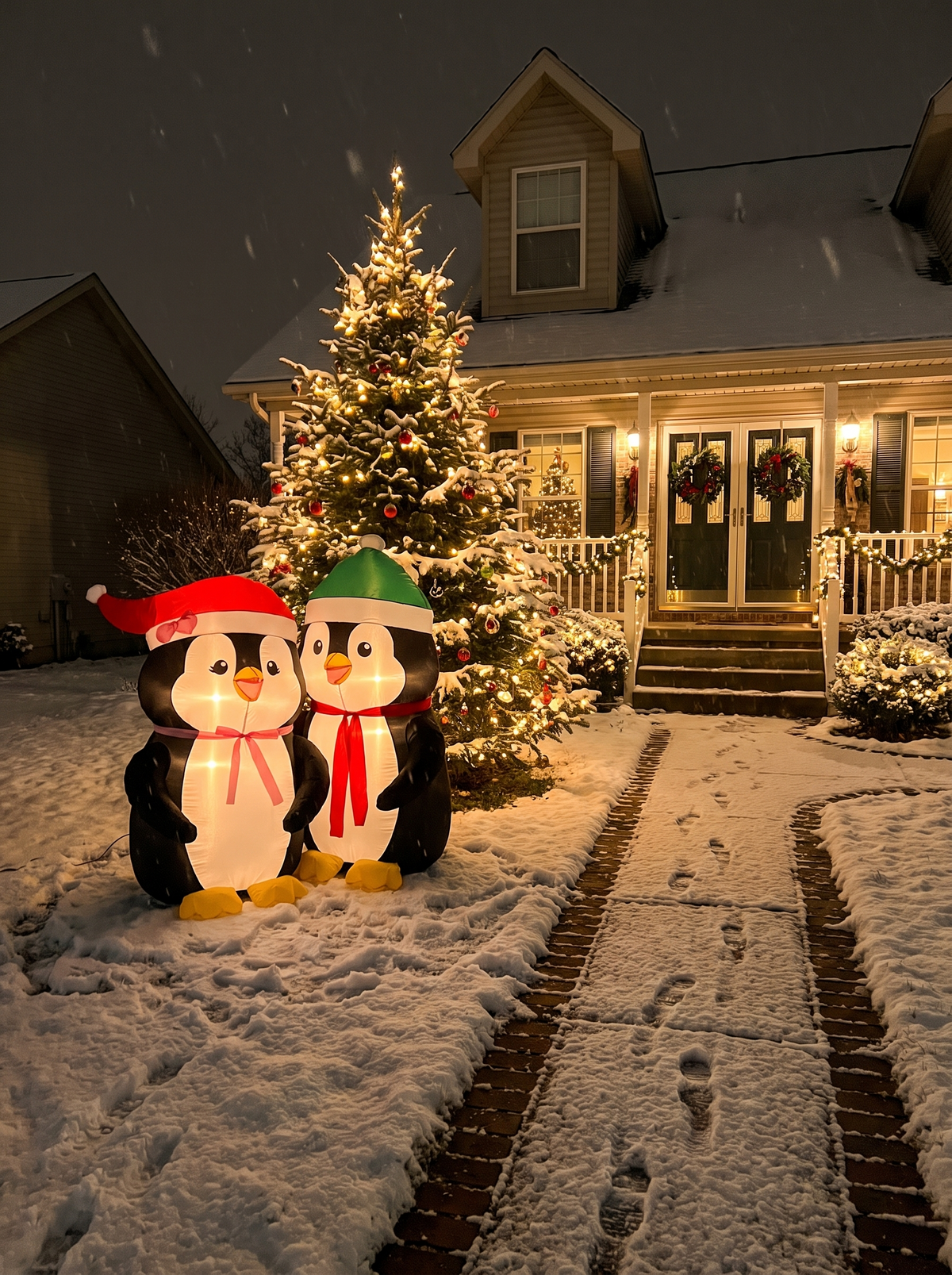 Lovers Penguins Inflatable, Better Together